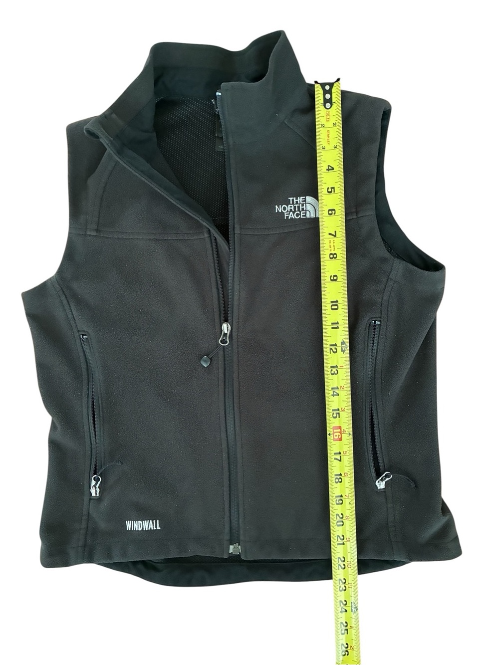The North Face Windwall Women's Black Vest Size Medium - Picture 7 of 9
